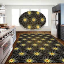 Samanyolu Desenli Dijital Baskılı Halı