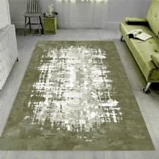 Gölgeli Mat Eskitme Desenli Dijital Baskılı Halı