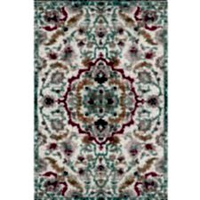 Retro Paisley Tasarımlı Dijital Baskılı Halı