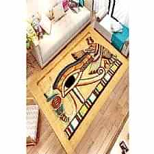 Mitolojik Tasarım Desenli Dijital Baskılı Halı