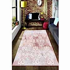 Eskitme Motif Desenli Dijital Baskılı Halı
