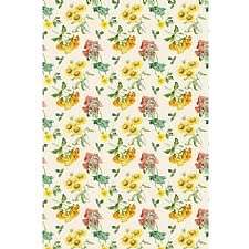 Ay Çiçeği Desenli Dijital Baskılı Halı