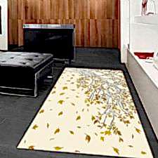 Son Bahar Tasarımlı Dijital Baskılı Halı