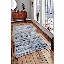 Ahşap Eskitme Desenli Dijital Baskılı Halı