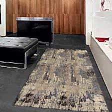 Etching Tasarımlı Dijital Baskılı Halı