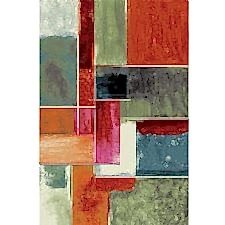 Palet Tasarımlı Dijital Baskılı Halı