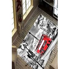 Eski Yıllar Tasarımlı Dijital Baskılı Halı