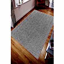 Sade Çizgili Özel Tasarımlı Dijital Baskılı Halı