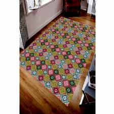 Kilim Tarzında Dijital Baskılı Halı