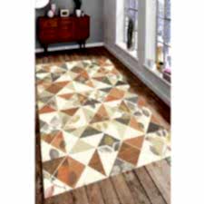 Etnik Çiçekler Ve Ahşap Efektli Dijital Baskılı Halı