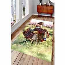 Doğa Ve Dans Dijital Baskılı Halı