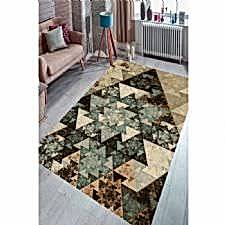 Asimetrik Boyutlu Mermer Dijital Baskılı Halı