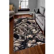 Eskimiş Cam Efektli Dijital Baskılı Halı