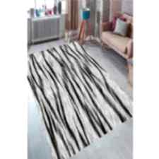 Uzun Zebra Dijital Baskılı Halı