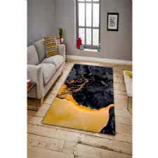 Dağ Yamacı Renk Birleşmesi Dijital Baskılı Halı