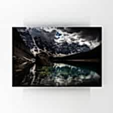 Dağ ve Göl Manzarası Tablosu 