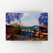 Limanda Balıkçı Barakaları Tablosu