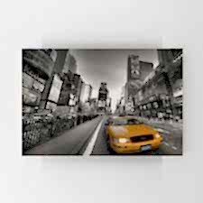 Cadde de Bekleyen Taksi Tablosu