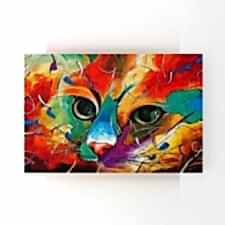 Kedi İllustrasyonu Tablosu