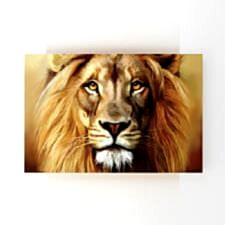 Yağlı Boya Aslan Tablosu