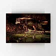 Orman İçinde Kurt Tablosu