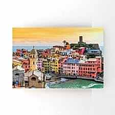 Vernezza Manzarası Tablosu