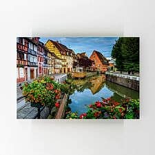 Su Kanalı ve Evler Tablosu