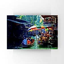 Yüzen Çarşı Tablosu