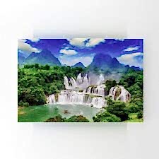 Vietnam Şelalesi Tablosu