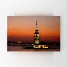 Gün Batımında Kız Kulesi Manzarası