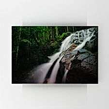 Orman İçinde Şelale Tablosu