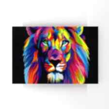 Aslan İllustrasyonu Tablosu 