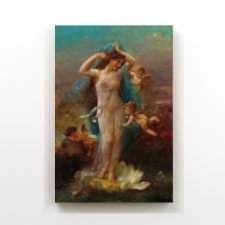 Hans Zatzka - Evening Tablosu