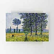 Claude Monet - Kavaklar Altında Tablosu