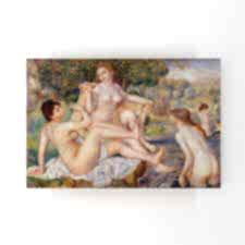 Pierre Auguste Renoir - The Large Bathers Tablosu