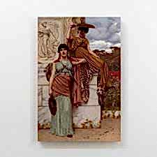 John William Godward - Waiting Tablosu