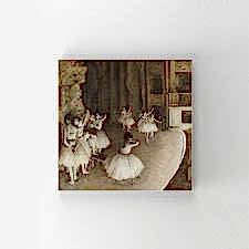 Edgar Degas - Ballet Rehearsal Tablosu