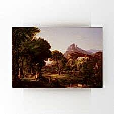 Thomas Cole - Dream of Arcadia Tablosu