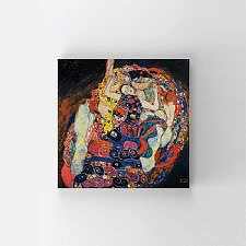 Gustav Klimt - The Virgin - Bakire Tablosu