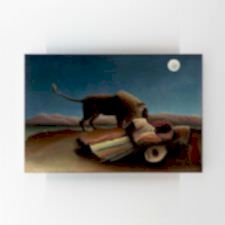 Henri Rousseau - Sleeping Gypsy Tablosu