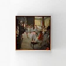 Edgar Degas - The Dance Class Tablosu