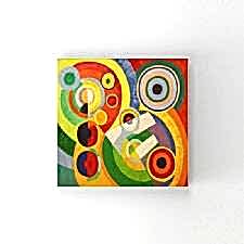 Robert Delaunay - Joie De Vivre Tablosu