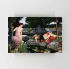 John William Waterhouse - Echo and Narciss Tablosu