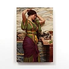 John William Godward - Reflection Tablosu