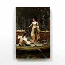 Edmund Blair Leighton - The Elopement Tablosu