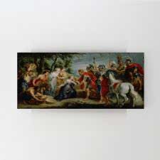 Peter Paul Rubens - The Meeting of David Tablosu