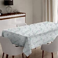 Ceylanlı ve Floral Desenli Model Masa Örtüsü