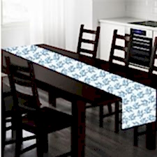 Mavi Yapraklı Desen Model Runner