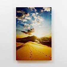 Çölde Ayak İzleri Tablosu