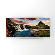 Kirkjufellsfoss Şelalesi Tablosu